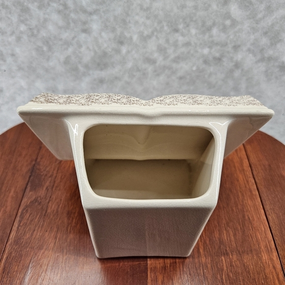 Royal Windsor Thinking Of You Planter Floral Cream & Gold Speckle Crackle Finish - Picture 7 of 8
